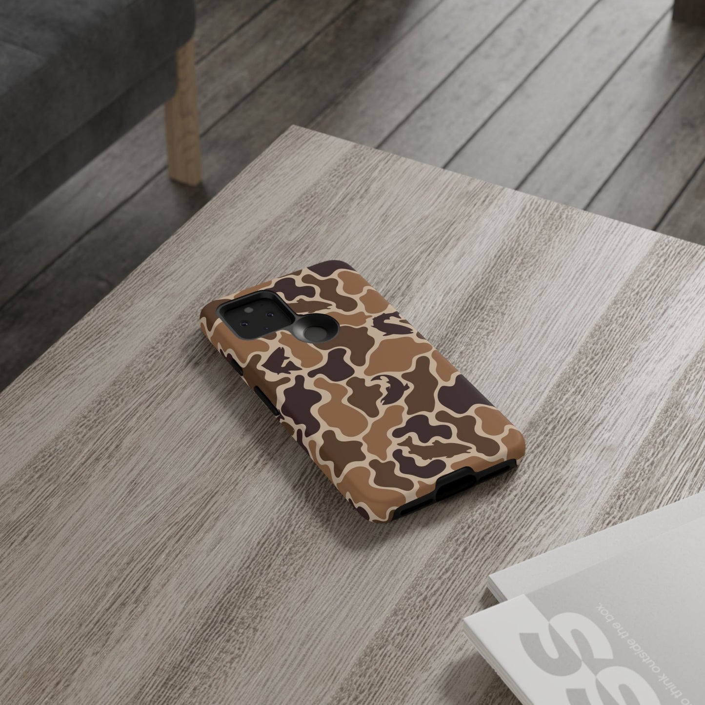 Brown Shark Camo design Tough Cases