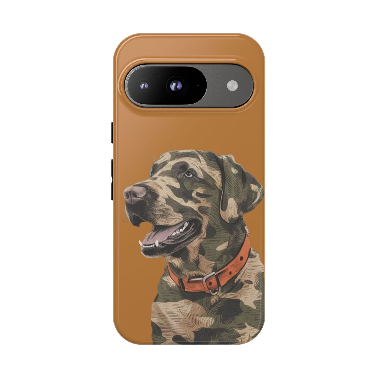 Camo Duck Dog custom design Tough Cases