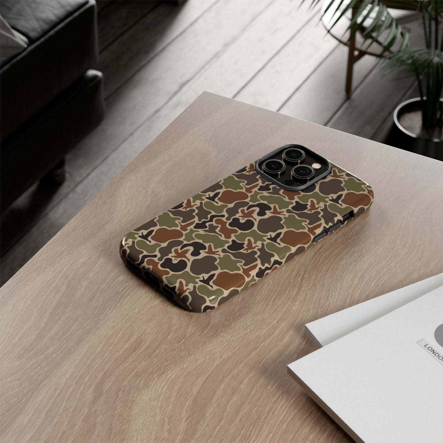 Duck Camo custom design Tough Cases