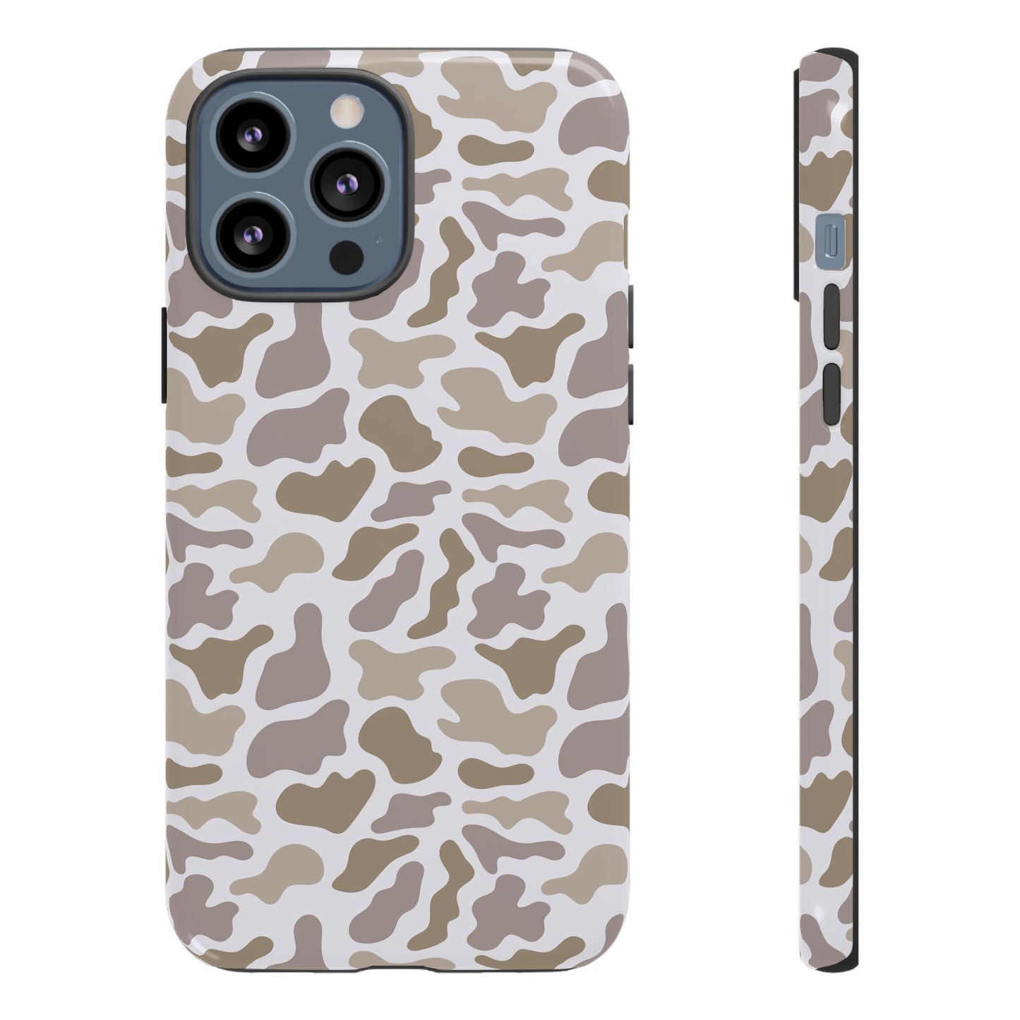 Grey Camo custom design Tough Cases