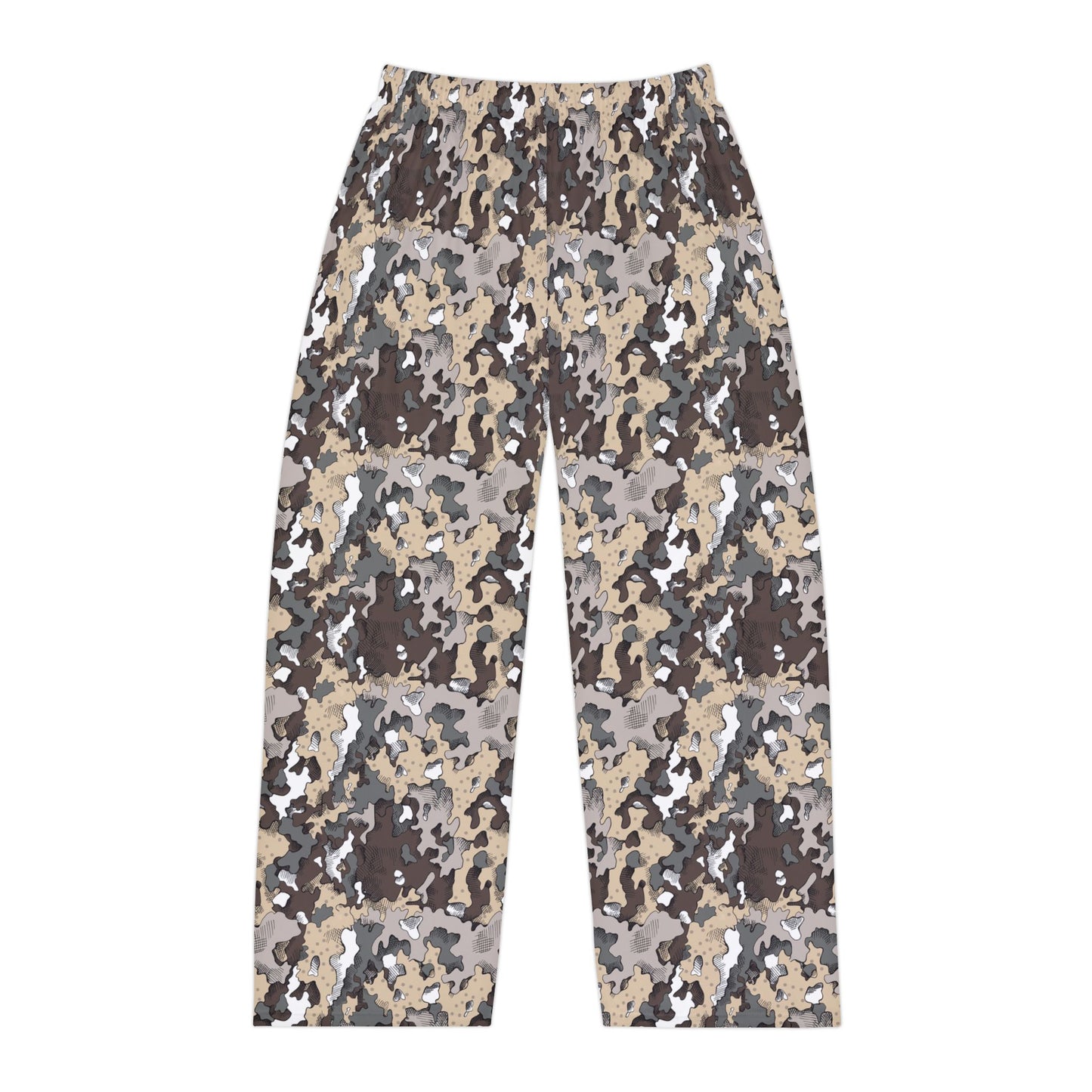 Dixie Camo Print Men's Pajama Pants, Comfortable Sleepwear, Cozy Lounge Pants, Casual Home Wear, Relaxation Essentials