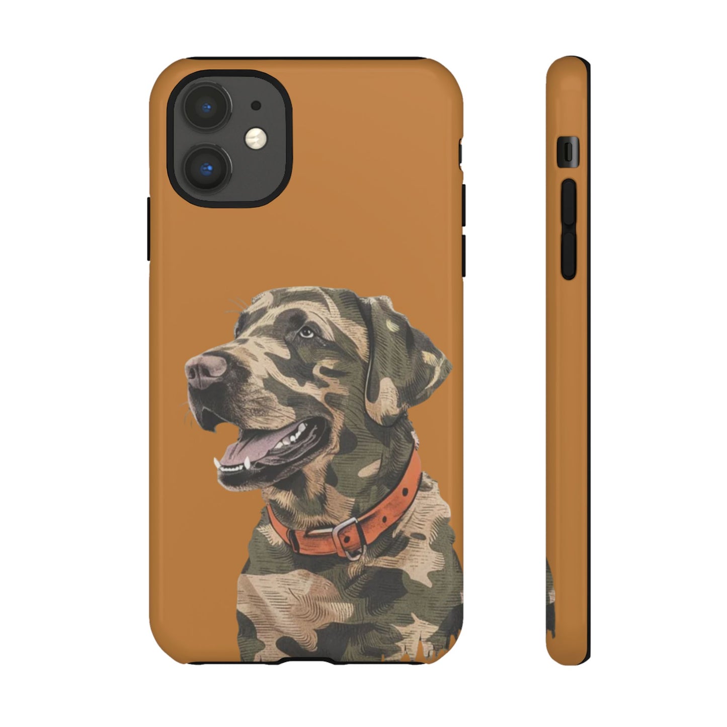 Camo Duck Dog custom design Tough Cases