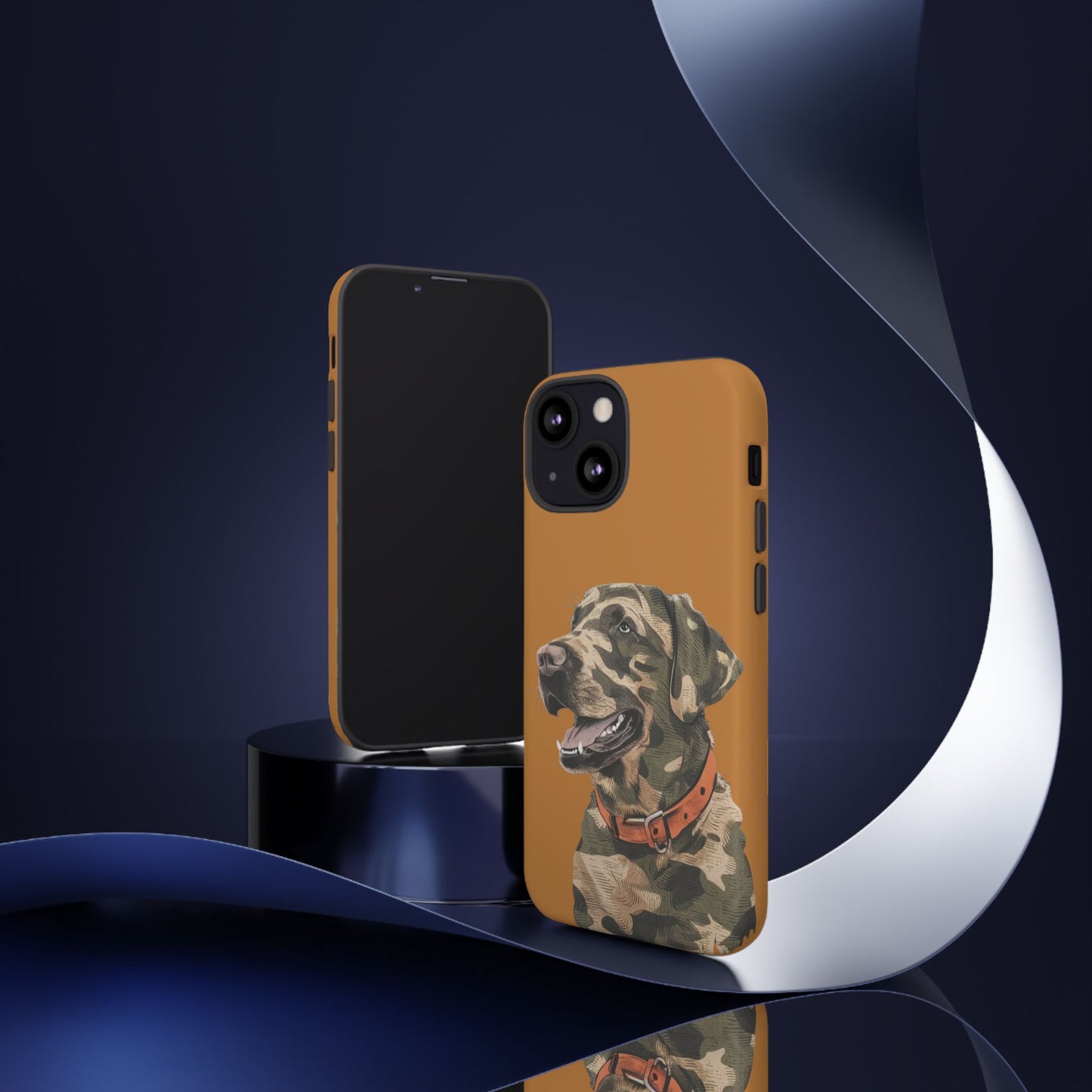 Camo Duck Dog custom design Tough Cases