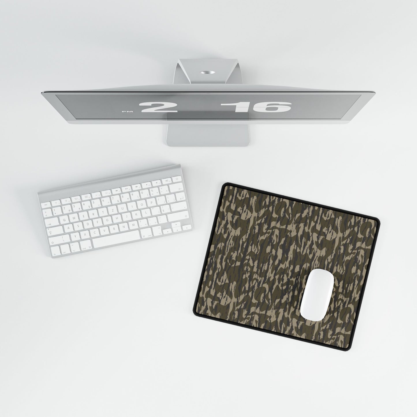 Bottomland Camouflage Desk Mat for Home or Office, Gaming Accessories, Workspaces, Office Decor, Unique Gifts