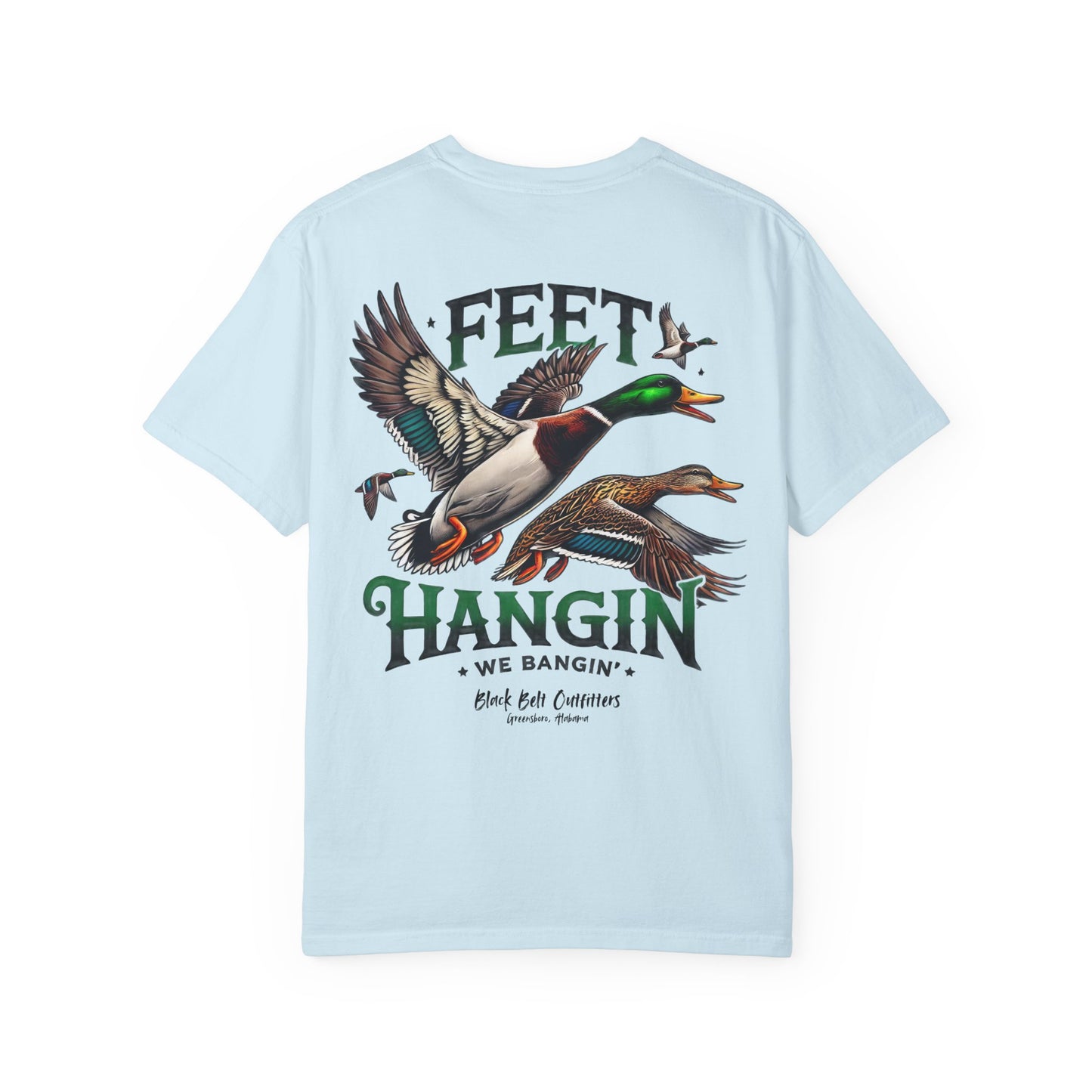 Feet Hangin We Bangin Unisex T-Shirt, Perfect for Gifts, Father's Day, Golf Events, Casual Wear, Comfortable Tee