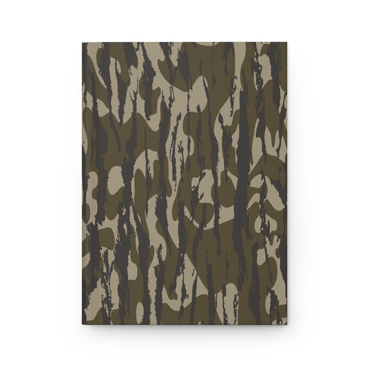 Bottomland Camo Hardcover Journal, Military Style Notebook, Gift for Soldiers, Nature Lovers, Outdoor Adventure Journal, Writing Diary