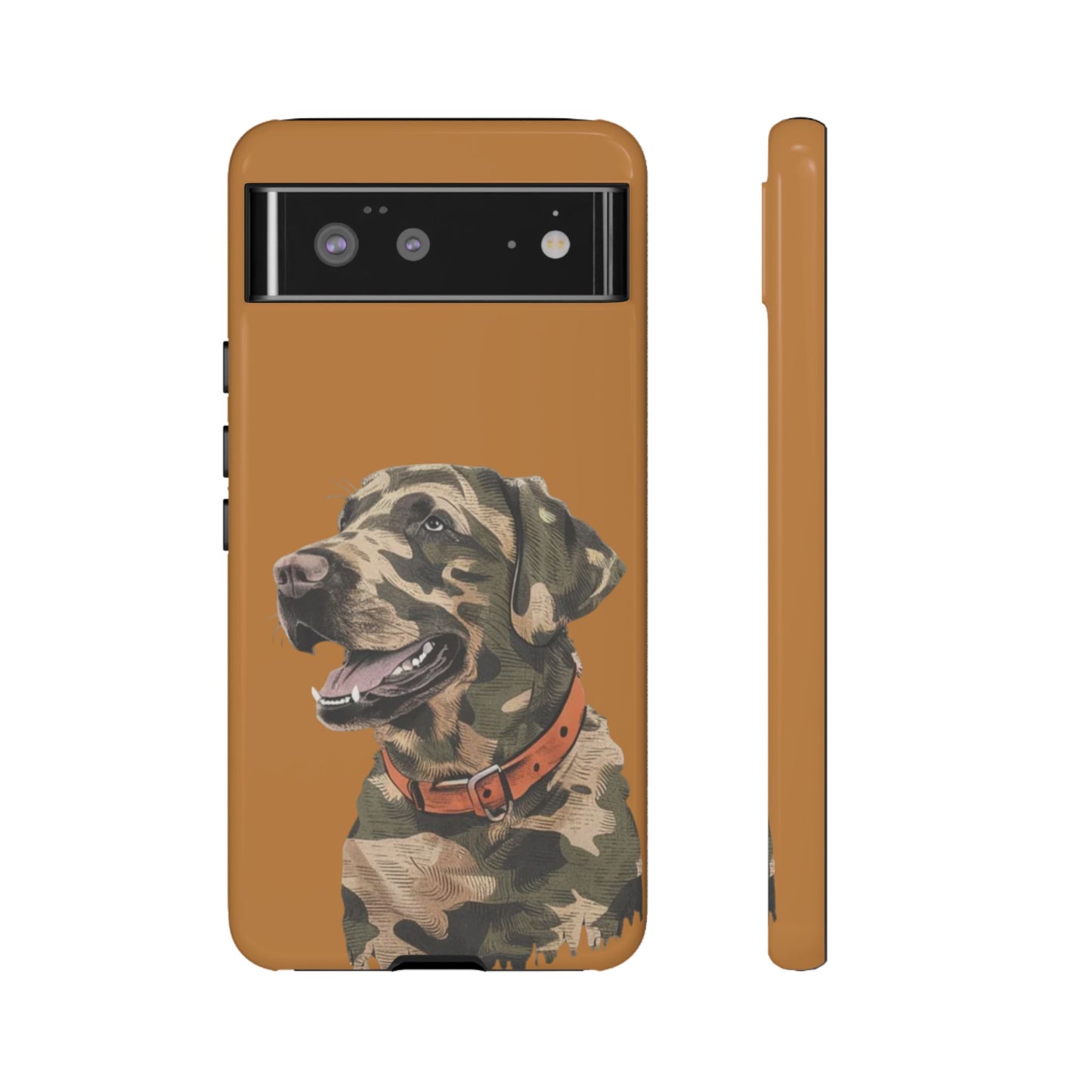 Camo Duck Dog custom design Tough Cases
