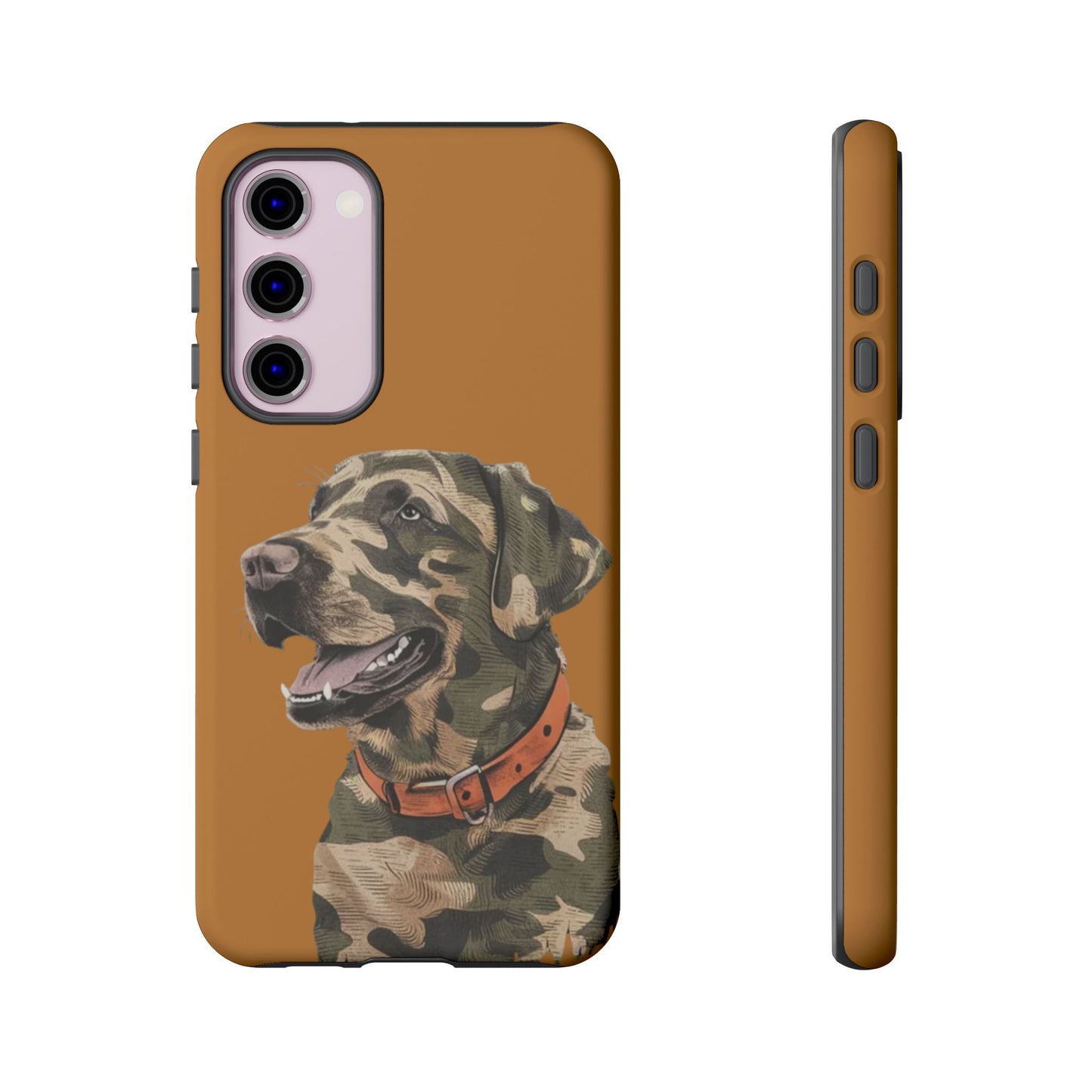 Camo Duck Dog custom design Tough Cases