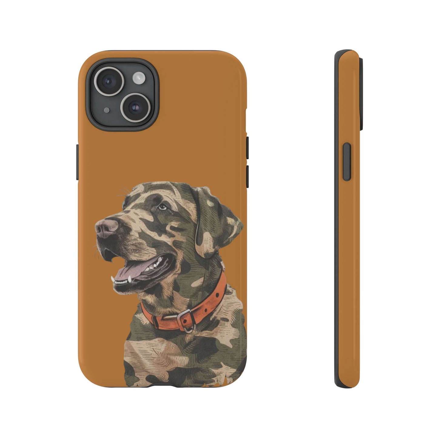 Camo Duck Dog custom design Tough Cases