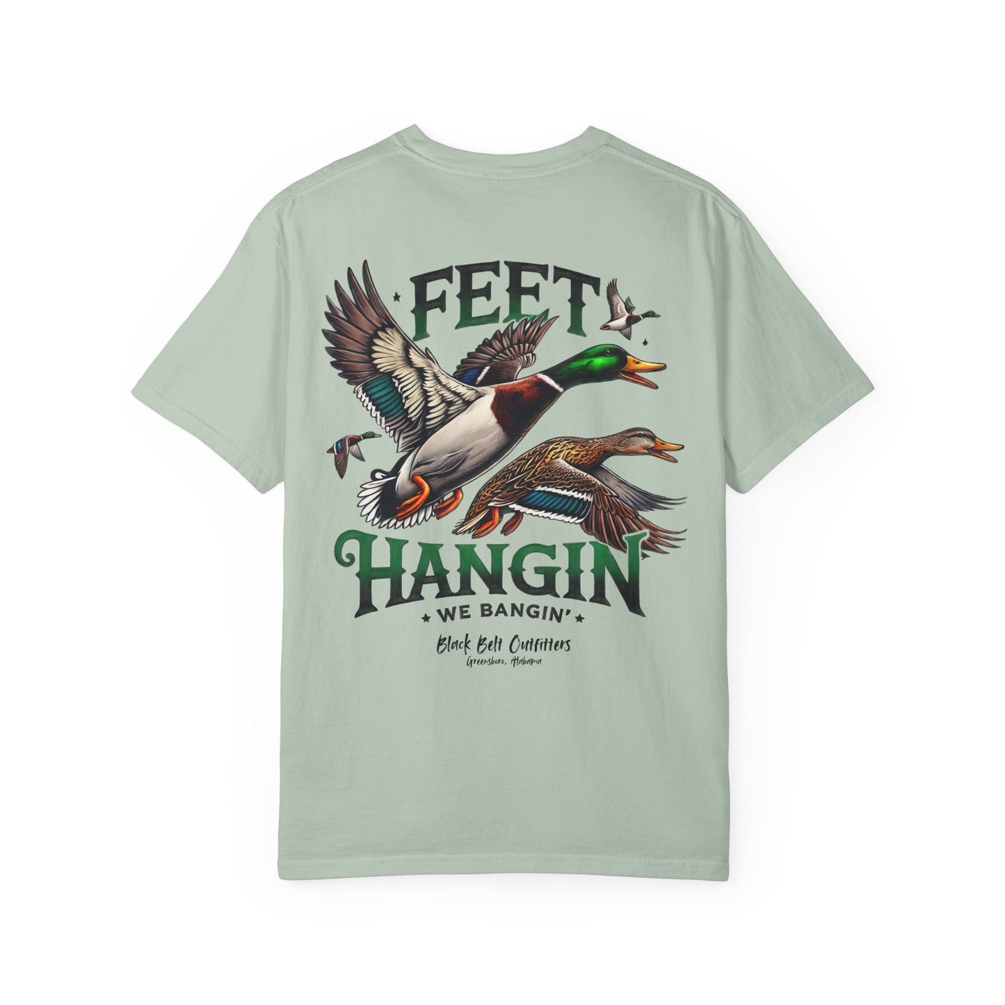 Feet Hangin We Bangin Unisex T-Shirt, Perfect for Gifts, Father's Day, Golf Events, Casual Wear, Comfortable Tee