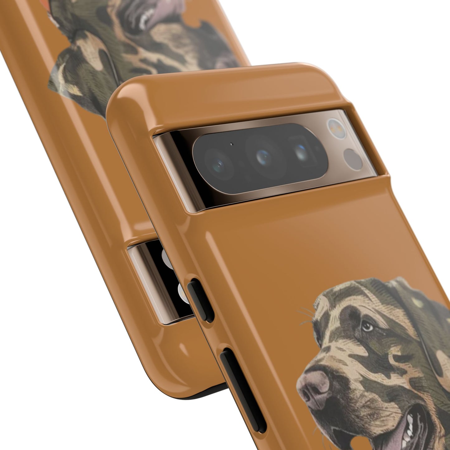 Camo Duck Dog custom design Tough Cases