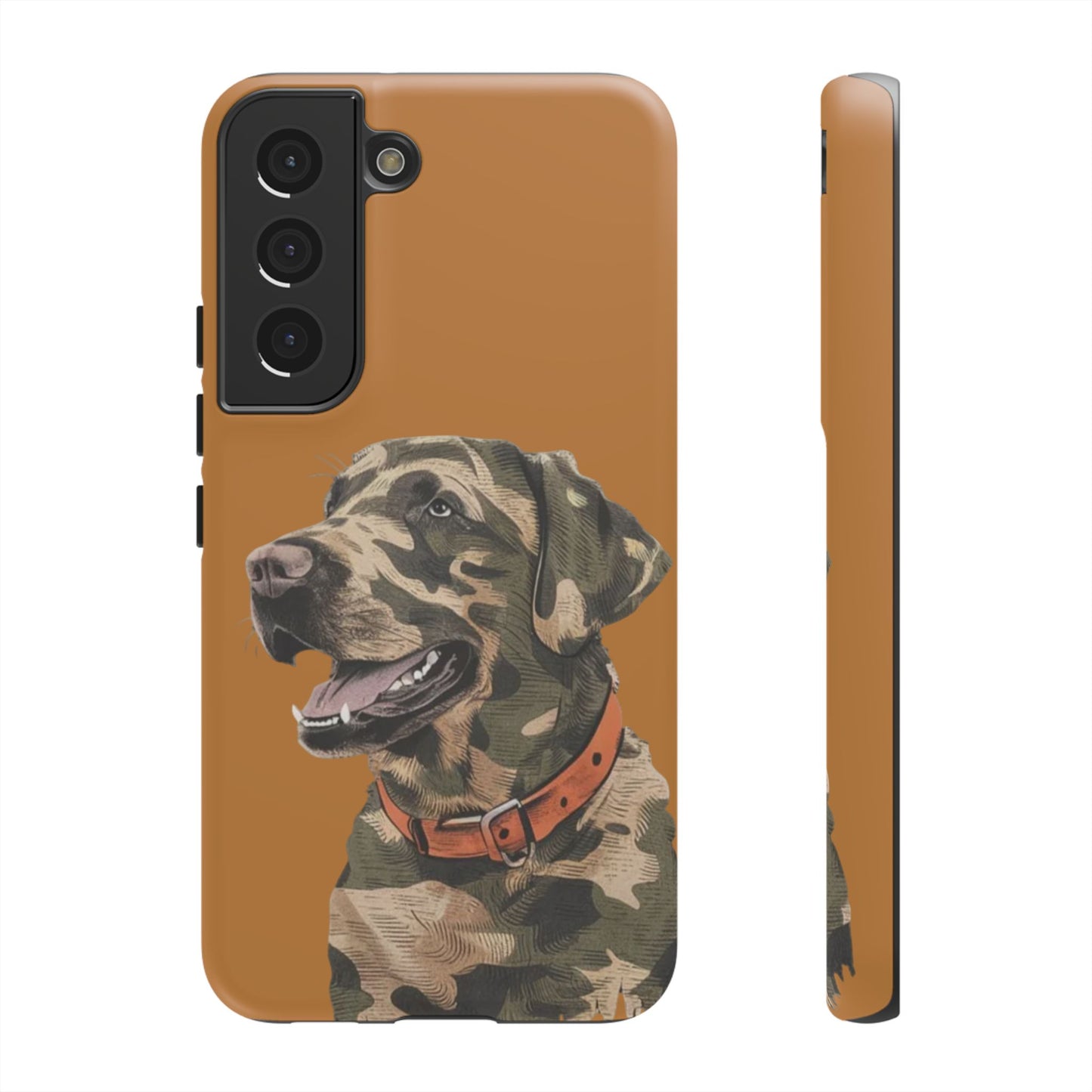 Camo Duck Dog custom design Tough Cases