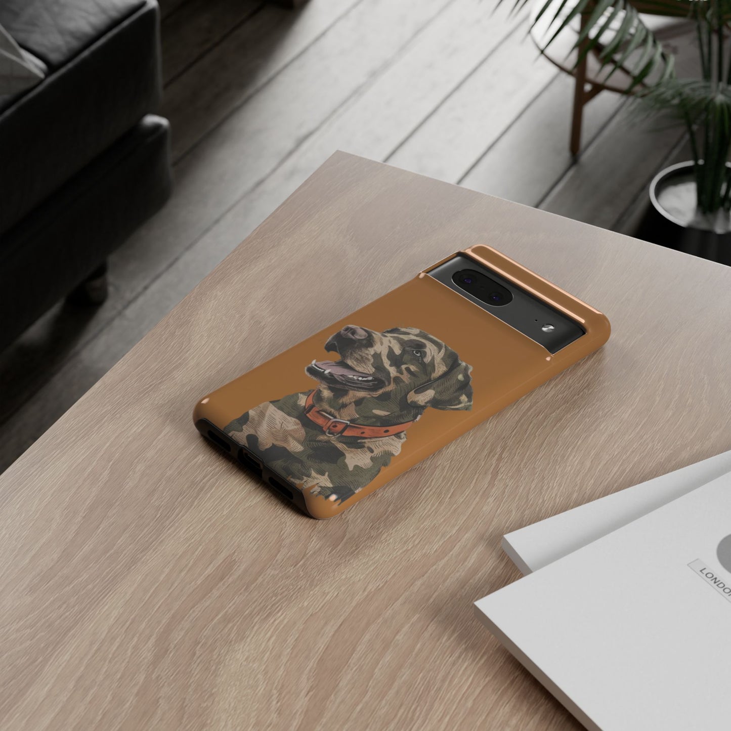 Camo Duck Dog custom design Tough Cases