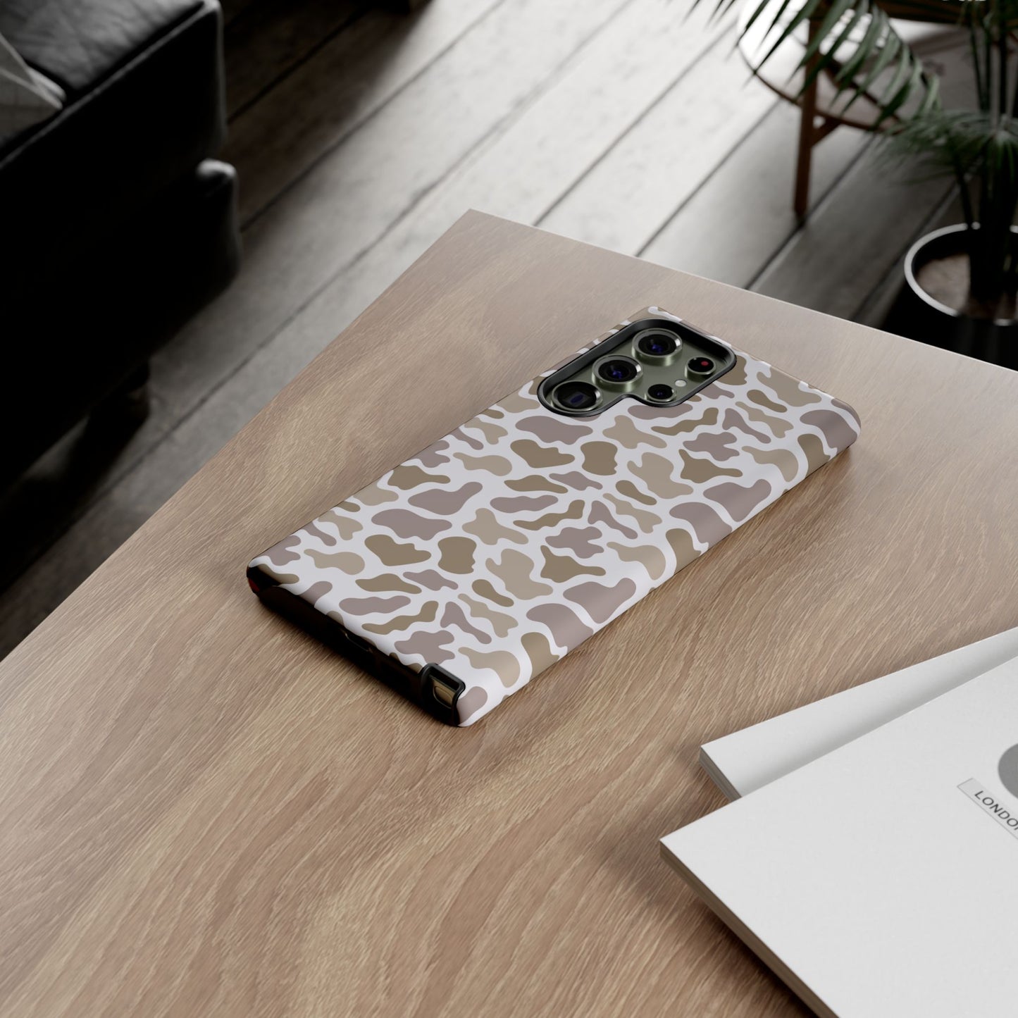 Grey Camo custom design Tough Cases