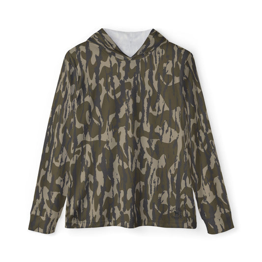 Bottomland Camouflage Sports Warmup Hoodie, Perfect for Gym, Outdoor Activities, Fitness Wear, Gift for Athletes, Military Style