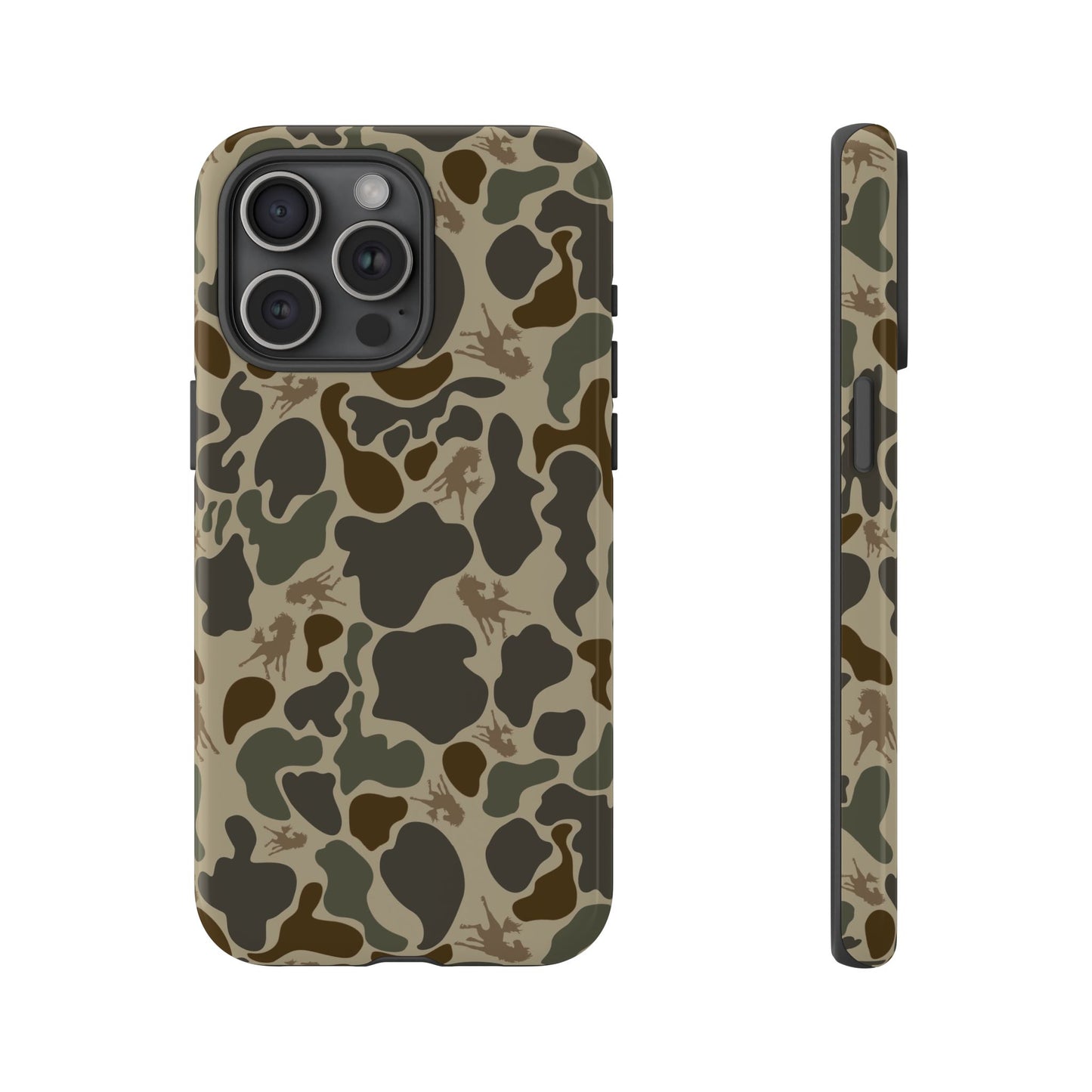 Wild Horses Camo custom design Tough Cases