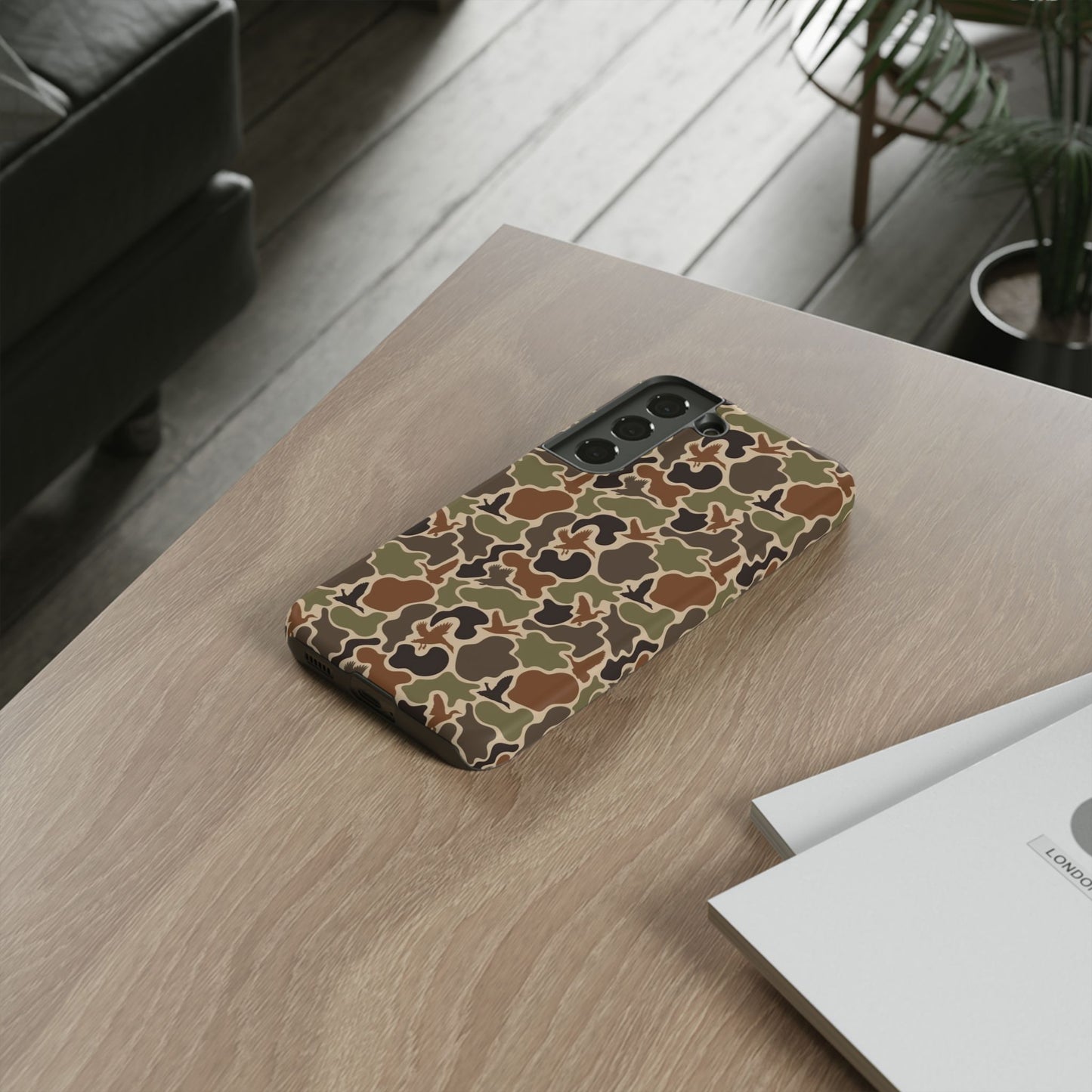 Duck Camo custom design Tough Cases