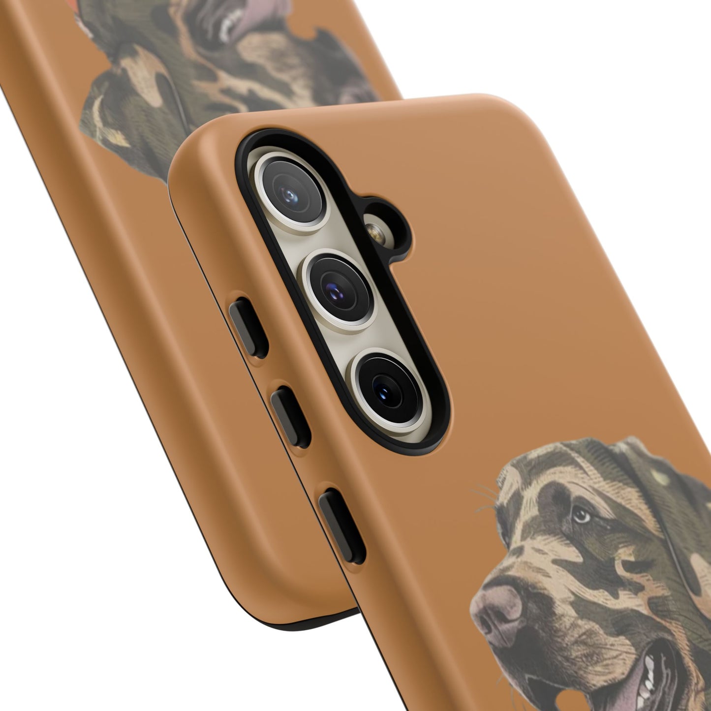 Camo Duck Dog custom design Tough Cases