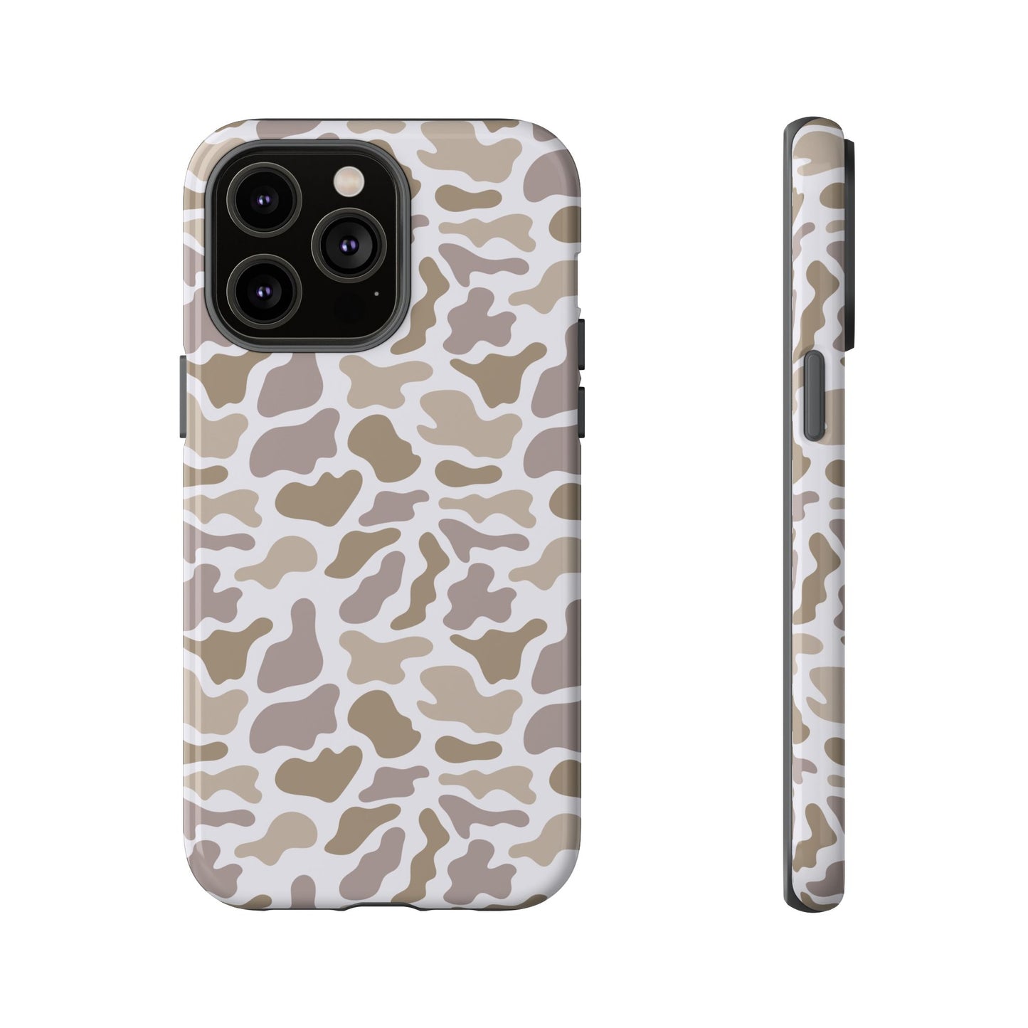 Grey Camo custom design Tough Cases