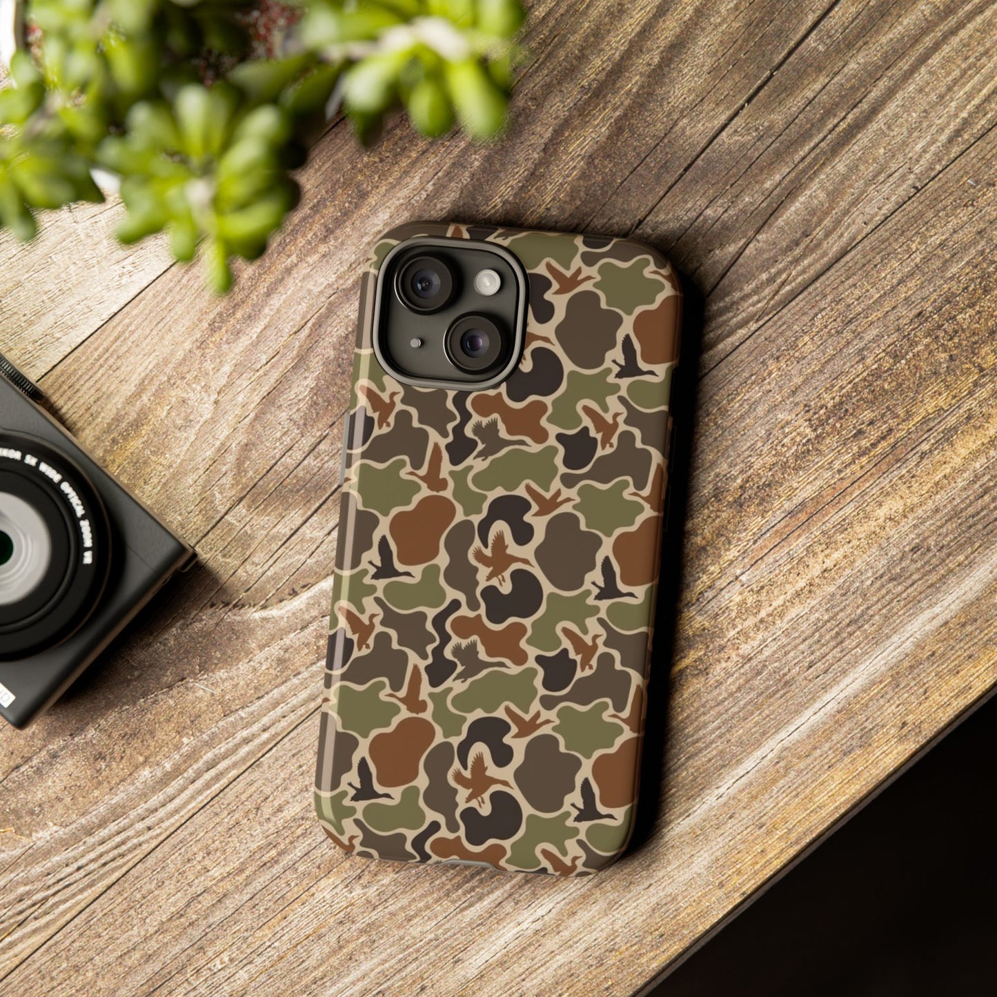 Duck Camo custom design Tough Cases