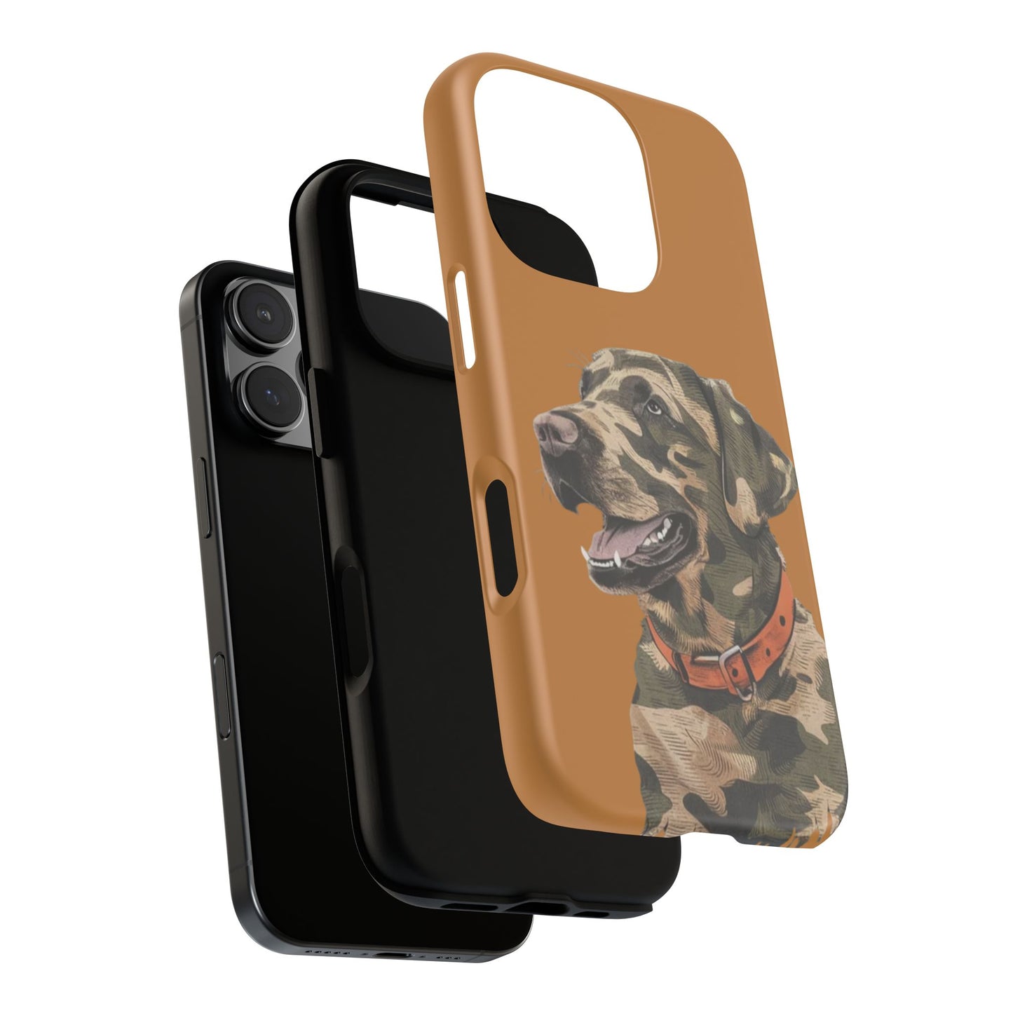 Camo Duck Dog custom design Tough Cases