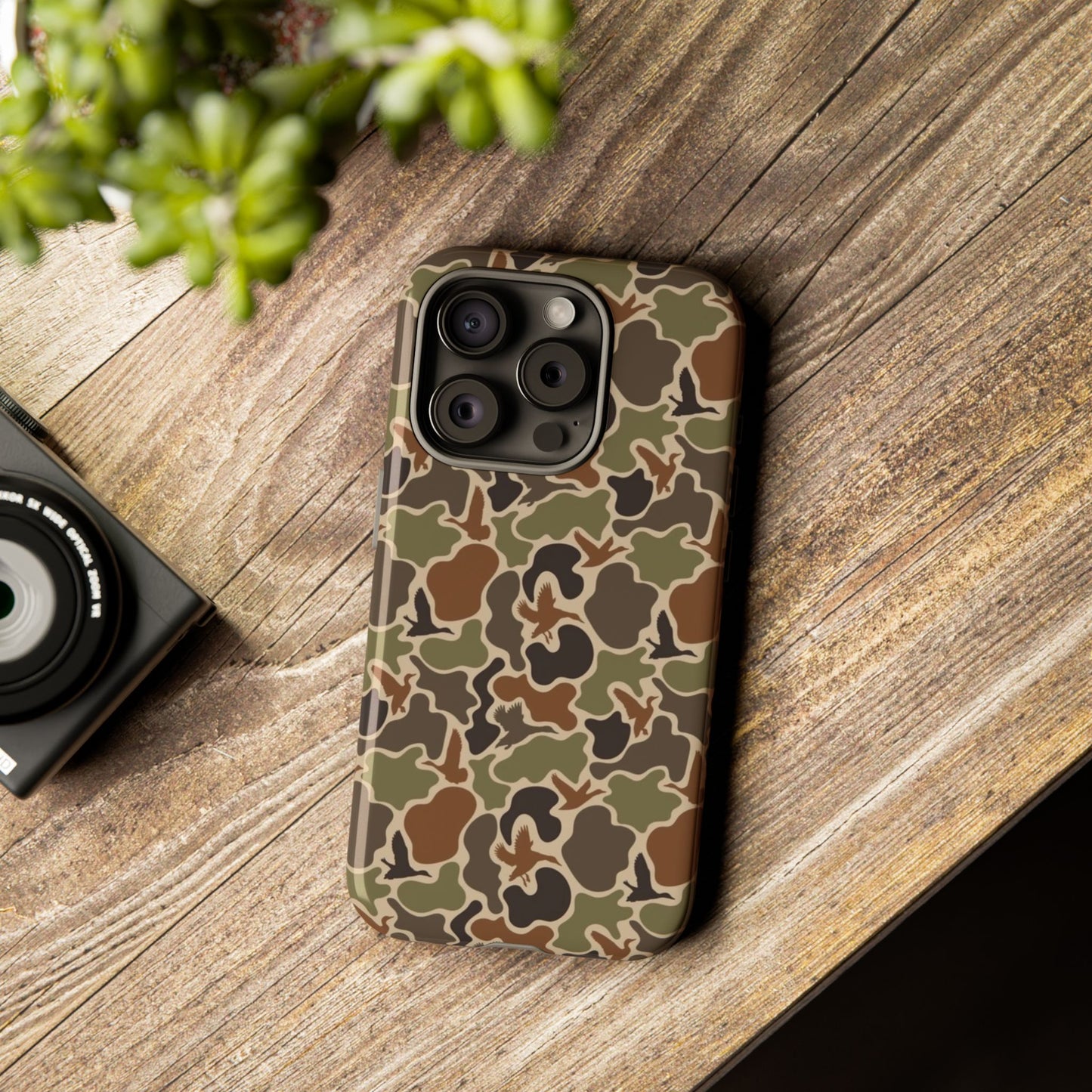 Duck Camo custom design Tough Cases