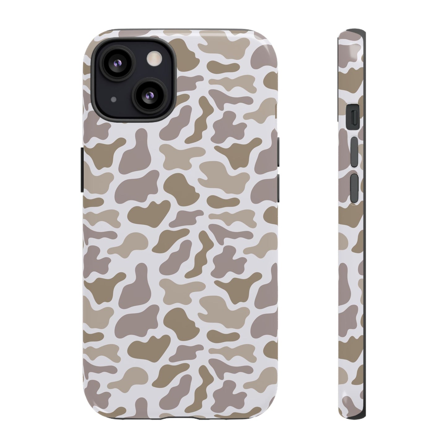 Grey Camo custom design Tough Cases