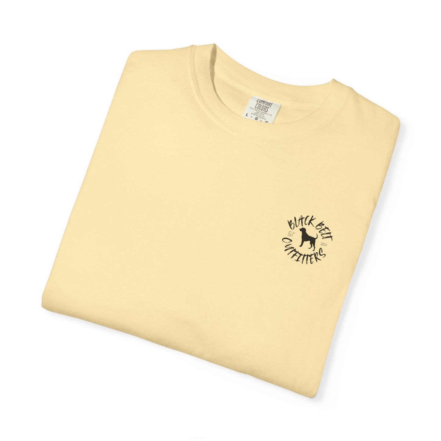 Old School Camo Flying Duck Unisex Garment-Dyed Pocket T-Shirt