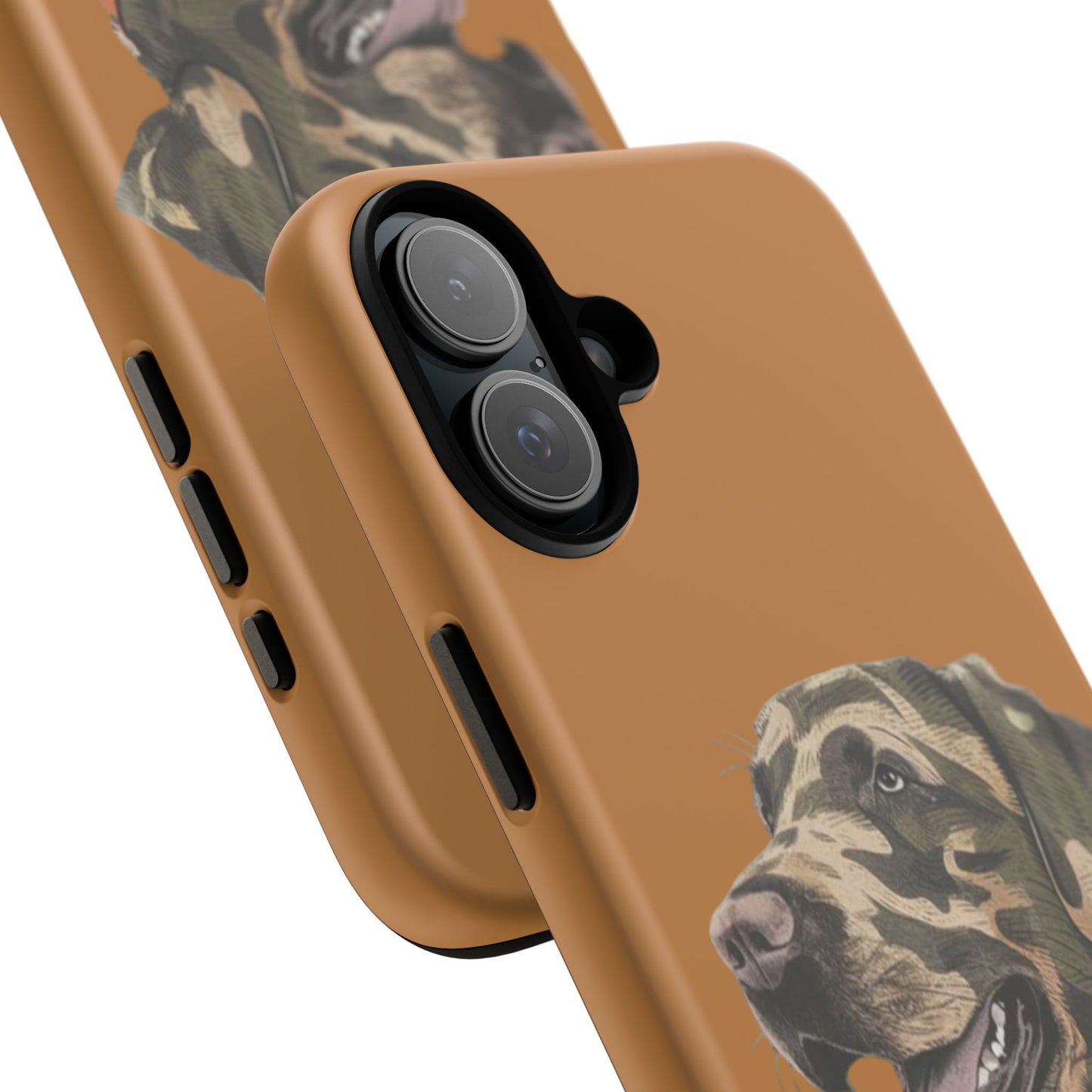 Camo Duck Dog custom design Tough Cases
