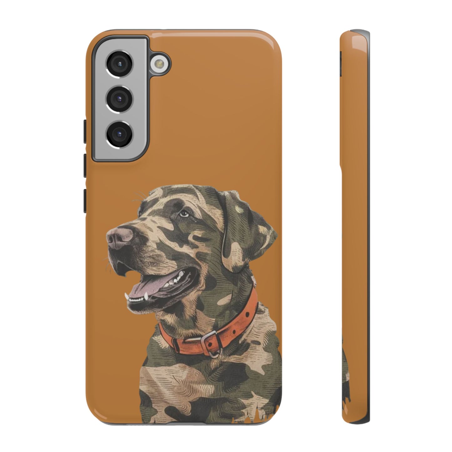 Camo Duck Dog custom design Tough Cases