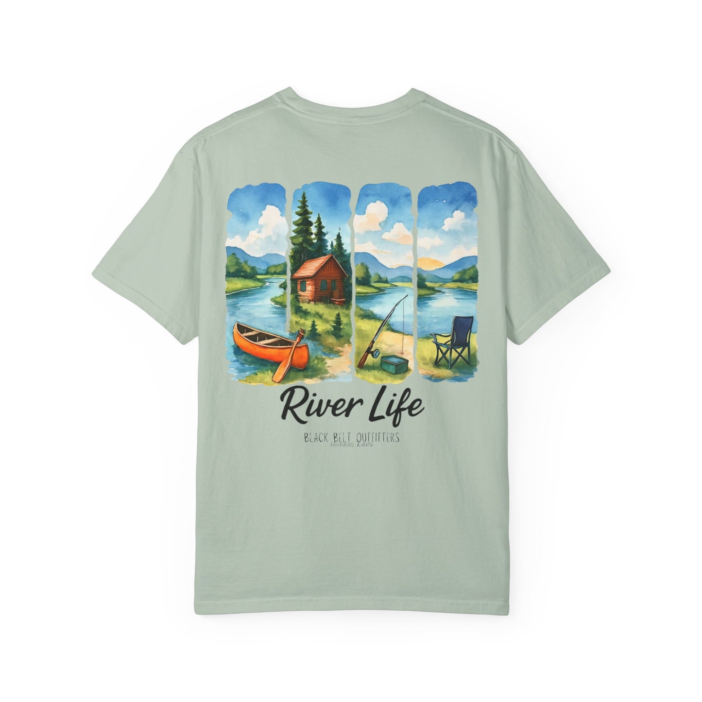 River Life Unisex T-Shirt - Outdoor Adventure Tee for Nature Lovers
