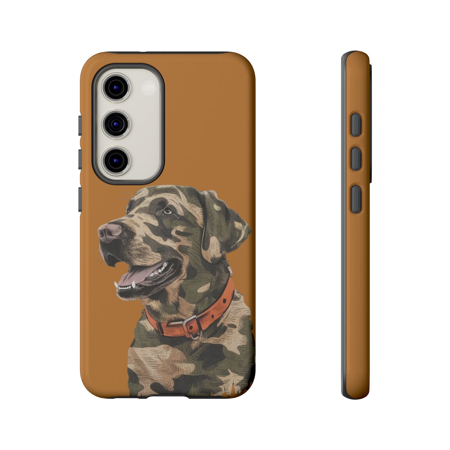 Camo Duck Dog custom design Tough Cases