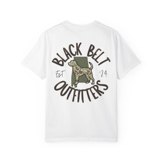 Black Belt Outfitters Logo Unisex T-Shirt, Perfect for Gifts, Father's Day, Golf Events, Casual Wear, Comfortable Tee