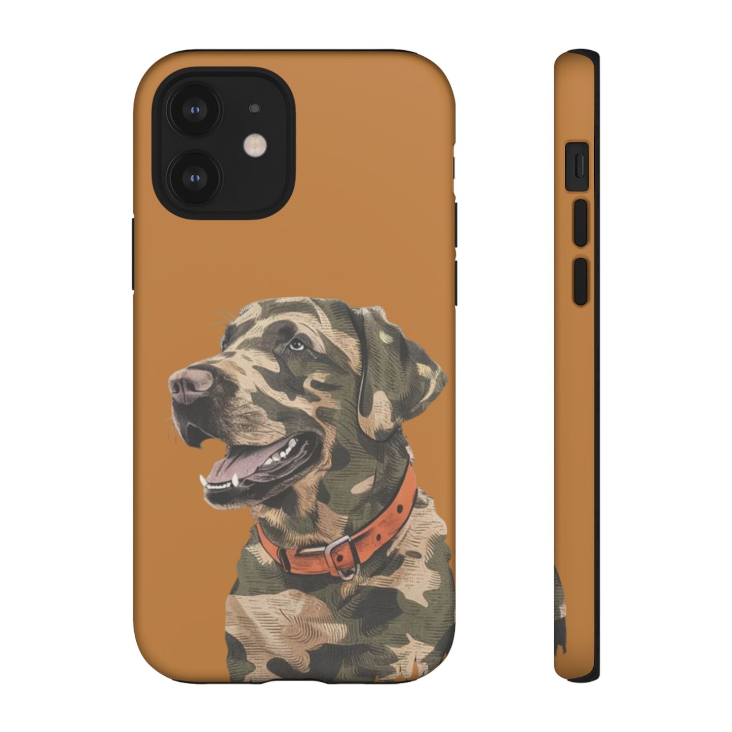 Camo Duck Dog custom design Tough Cases