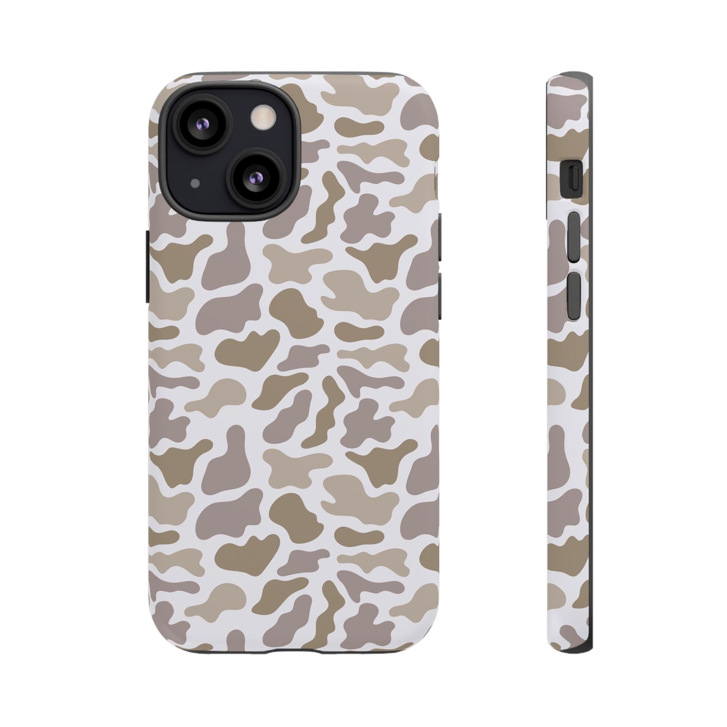 Grey Camo custom design Tough Cases