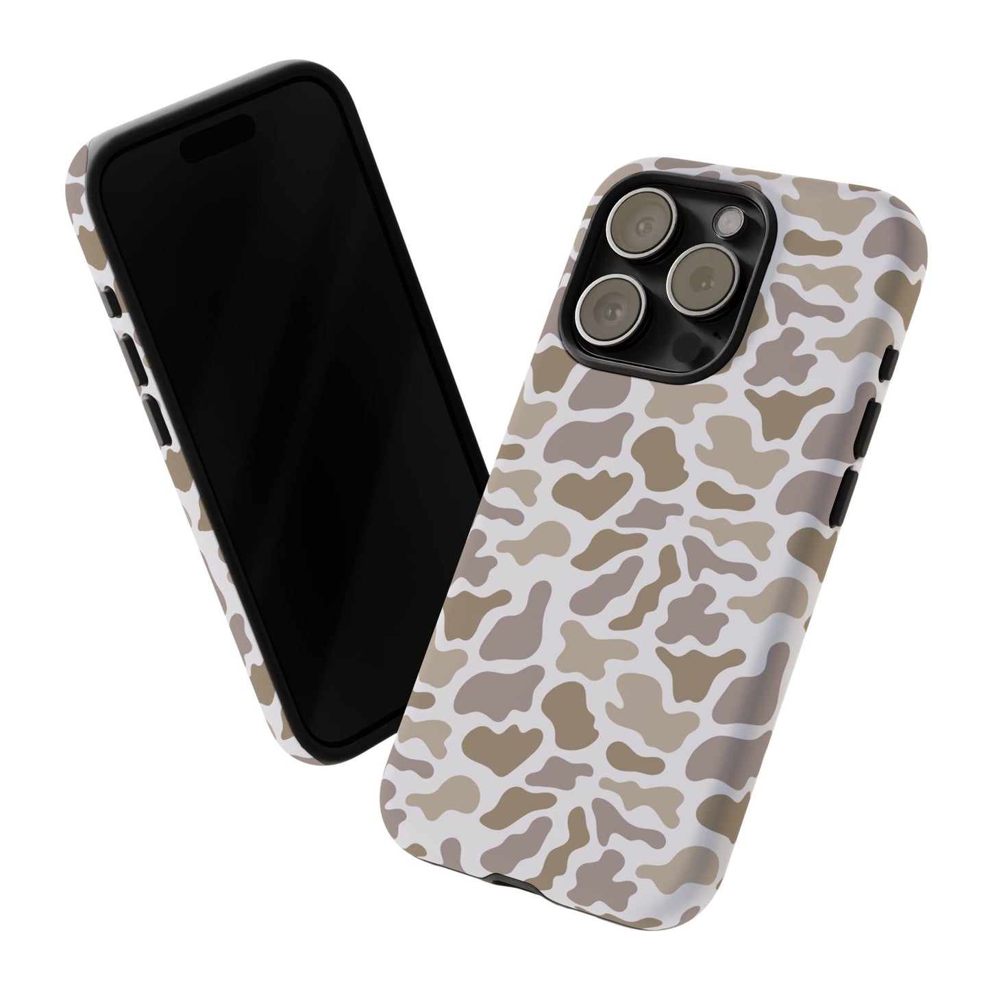 Grey Camo custom design Tough Cases