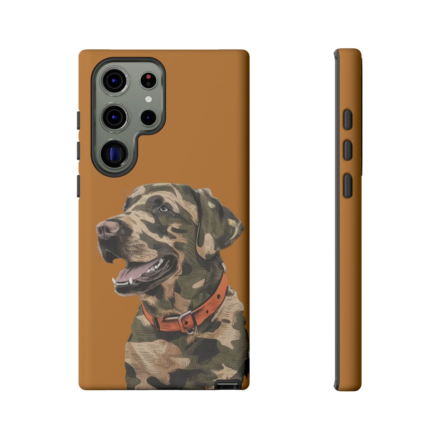 Camo Duck Dog custom design Tough Cases