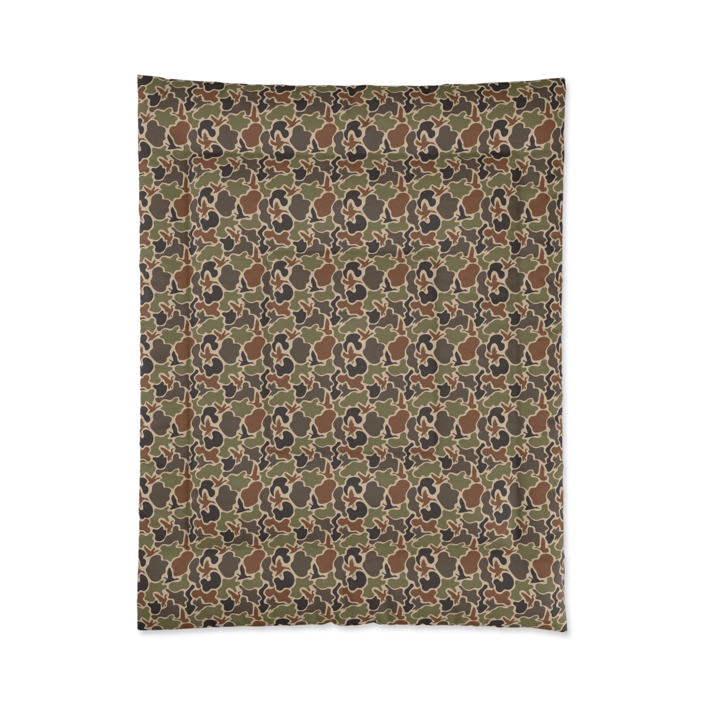 Duck Camo Comforter | Cozy Bedding for Home Decor, Camo Pattern Comforter, Modern Bedroom, Gift for Her, Unique Housewarming