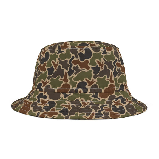 Custom old school duck camo Bucket Hat (AOP)