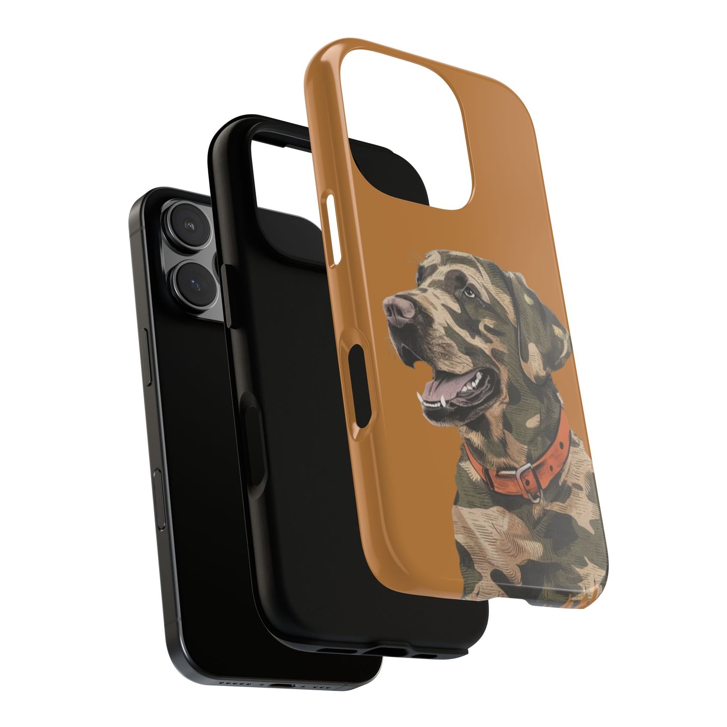 Camo Duck Dog custom design Tough Cases