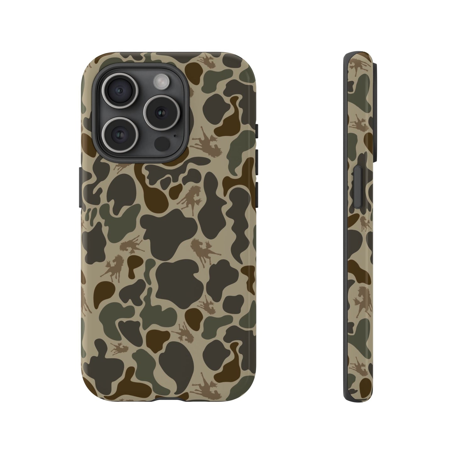 Wild Horses Camo custom design Tough Cases