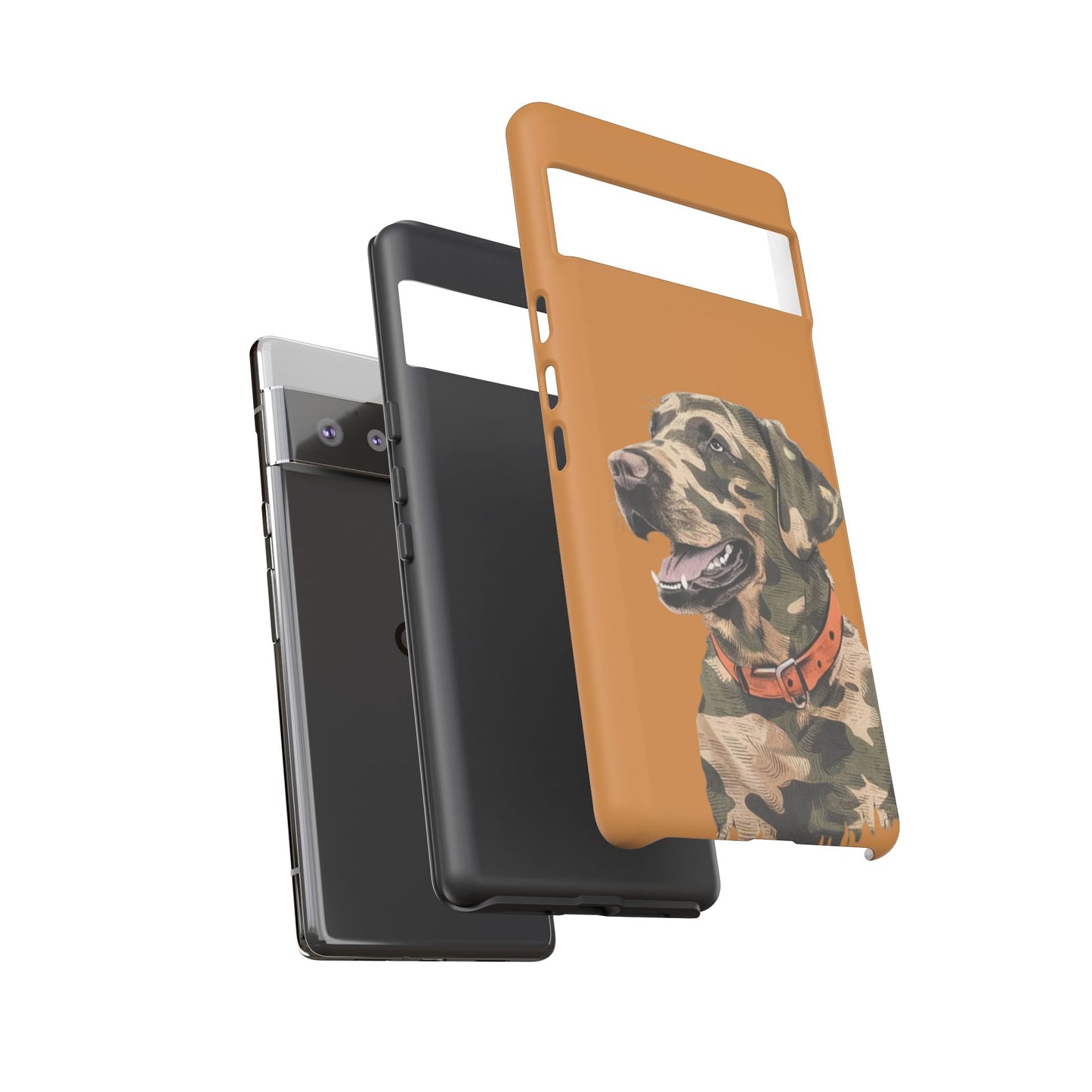 Camo Duck Dog custom design Tough Cases