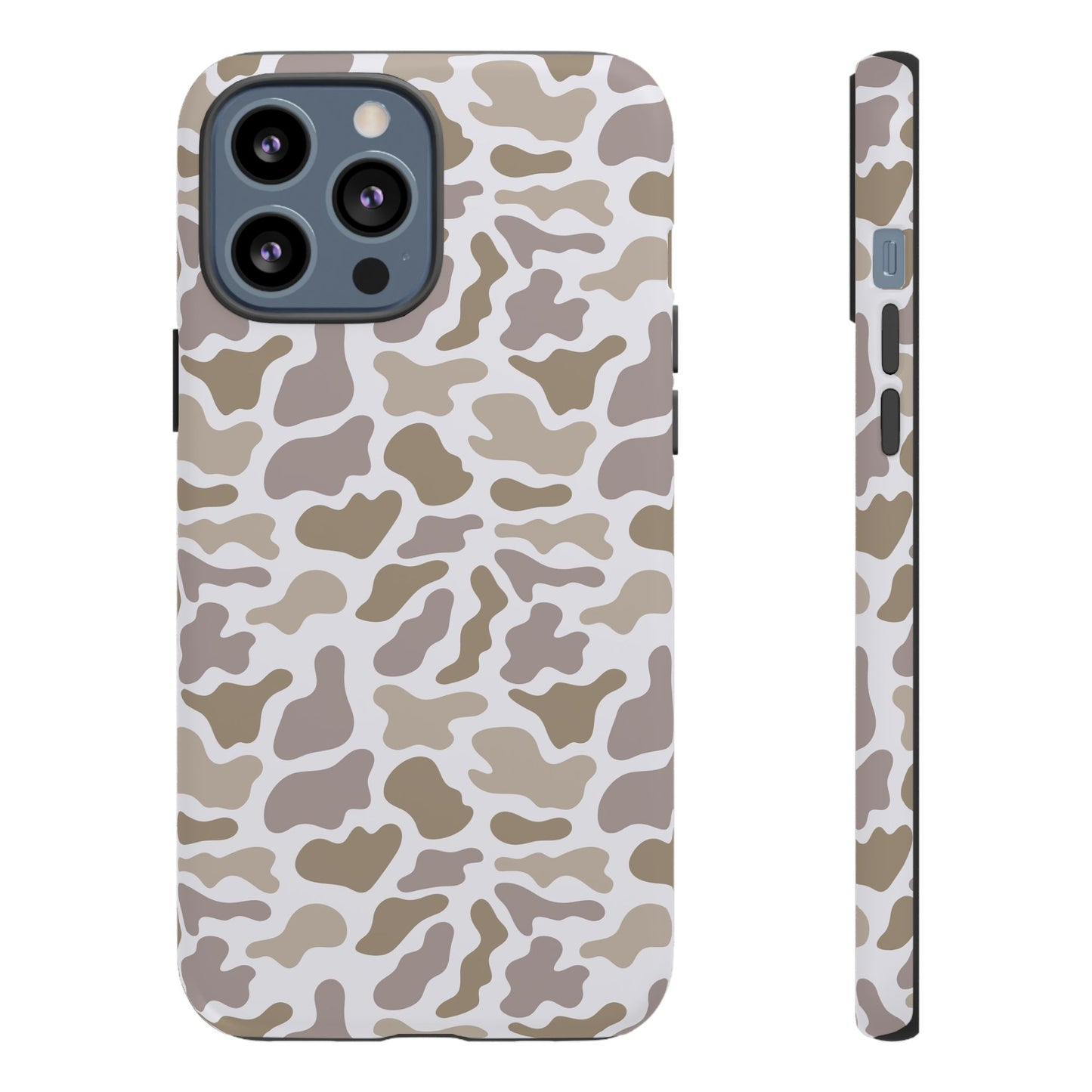Grey Camo custom design Tough Cases