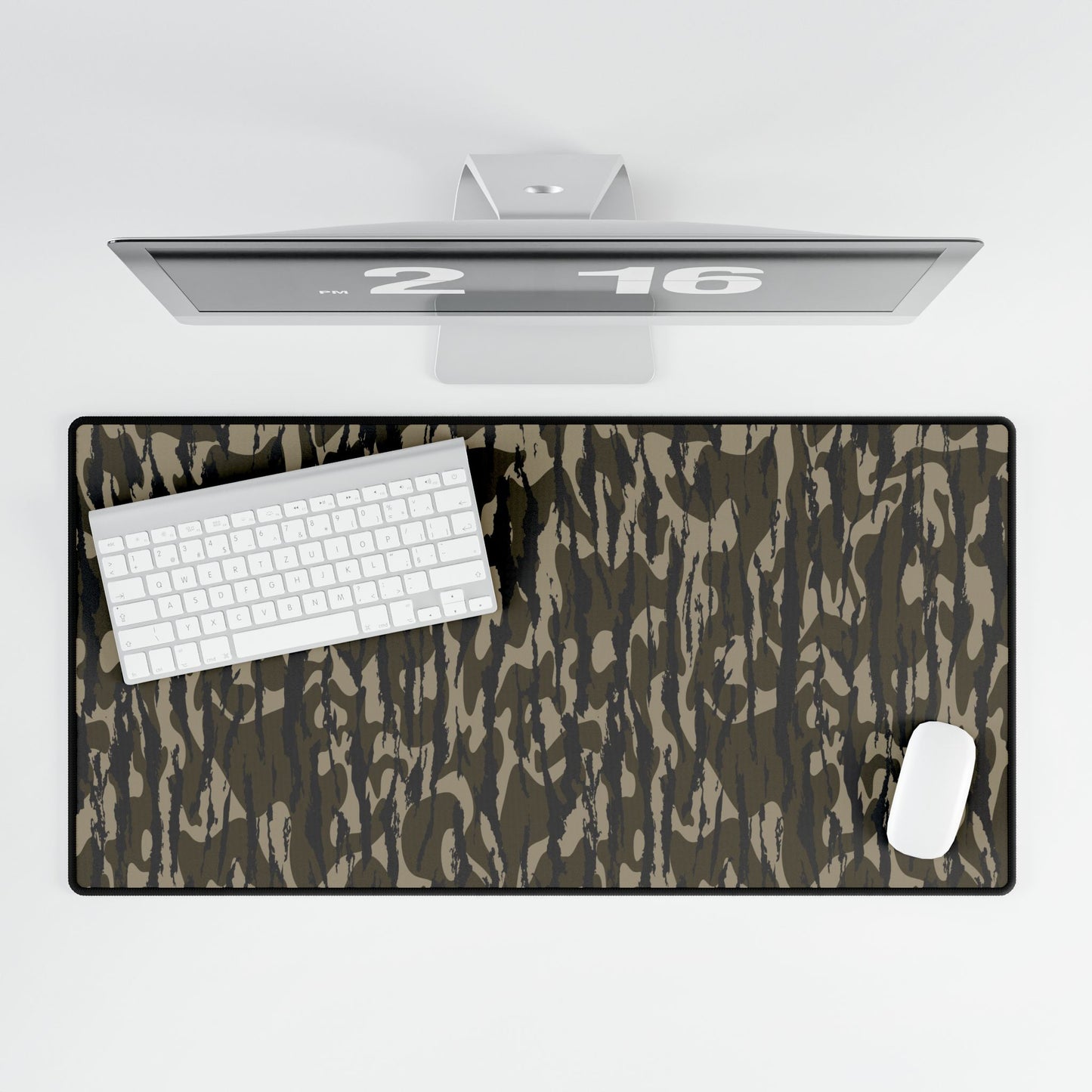 Bottomland Camouflage Desk Mat for Home or Office, Gaming Accessories, Workspaces, Office Decor, Unique Gifts