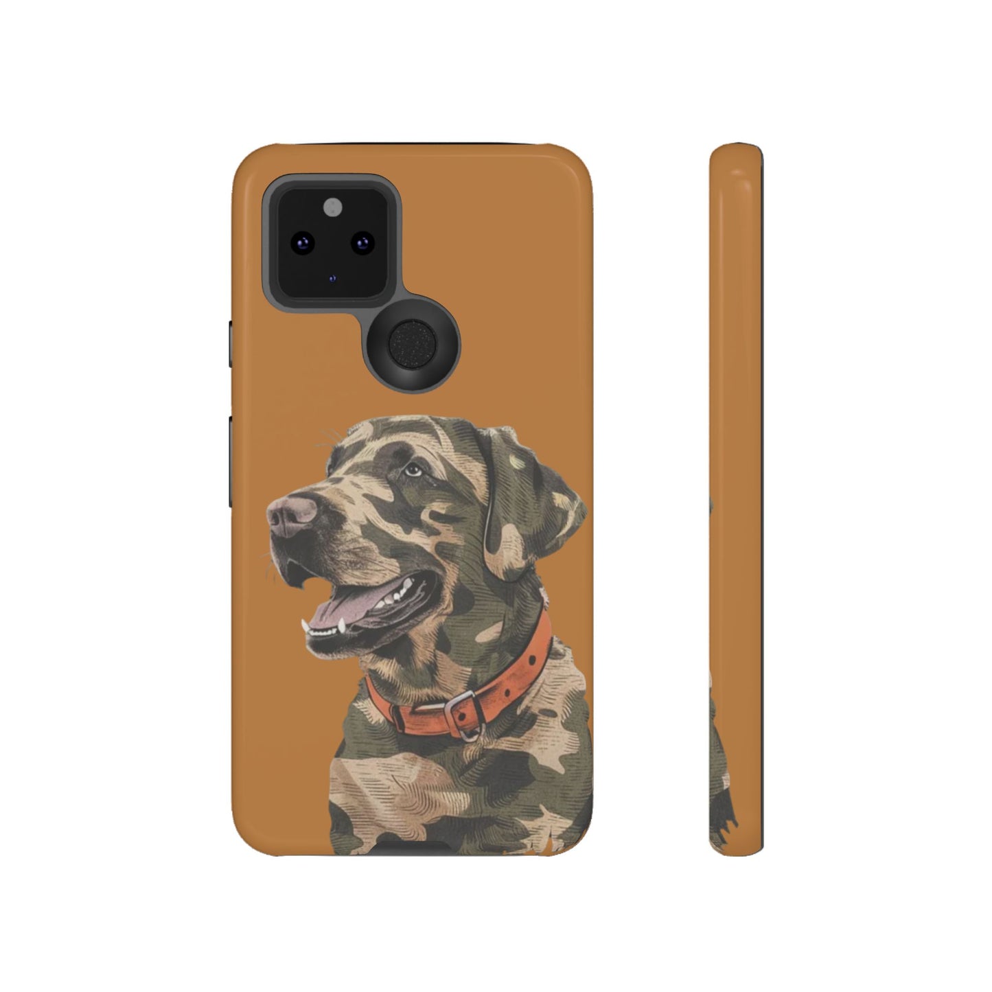 Camo Duck Dog custom design Tough Cases