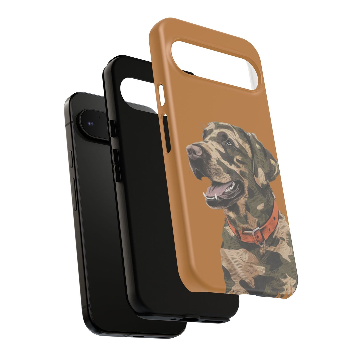 Camo Duck Dog custom design Tough Cases