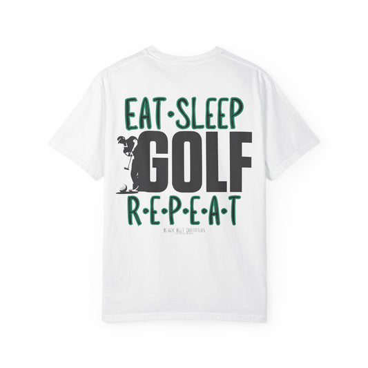 Eat Sleep Golf Repeat Unisex T-Shirt, Perfect for Gifts, Father's Day, Golf Events, Casual Wear, Comfortable Tee