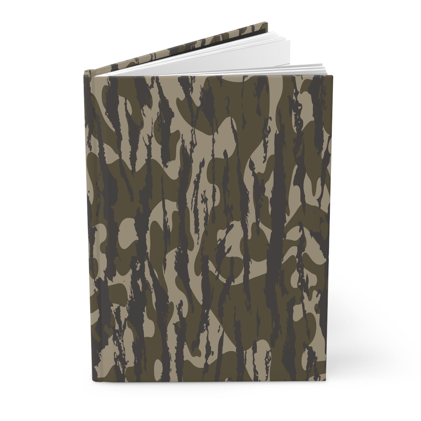 Bottomland Camo Hardcover Journal, Military Style Notebook, Gift for Soldiers, Nature Lovers, Outdoor Adventure Journal, Writing Diary