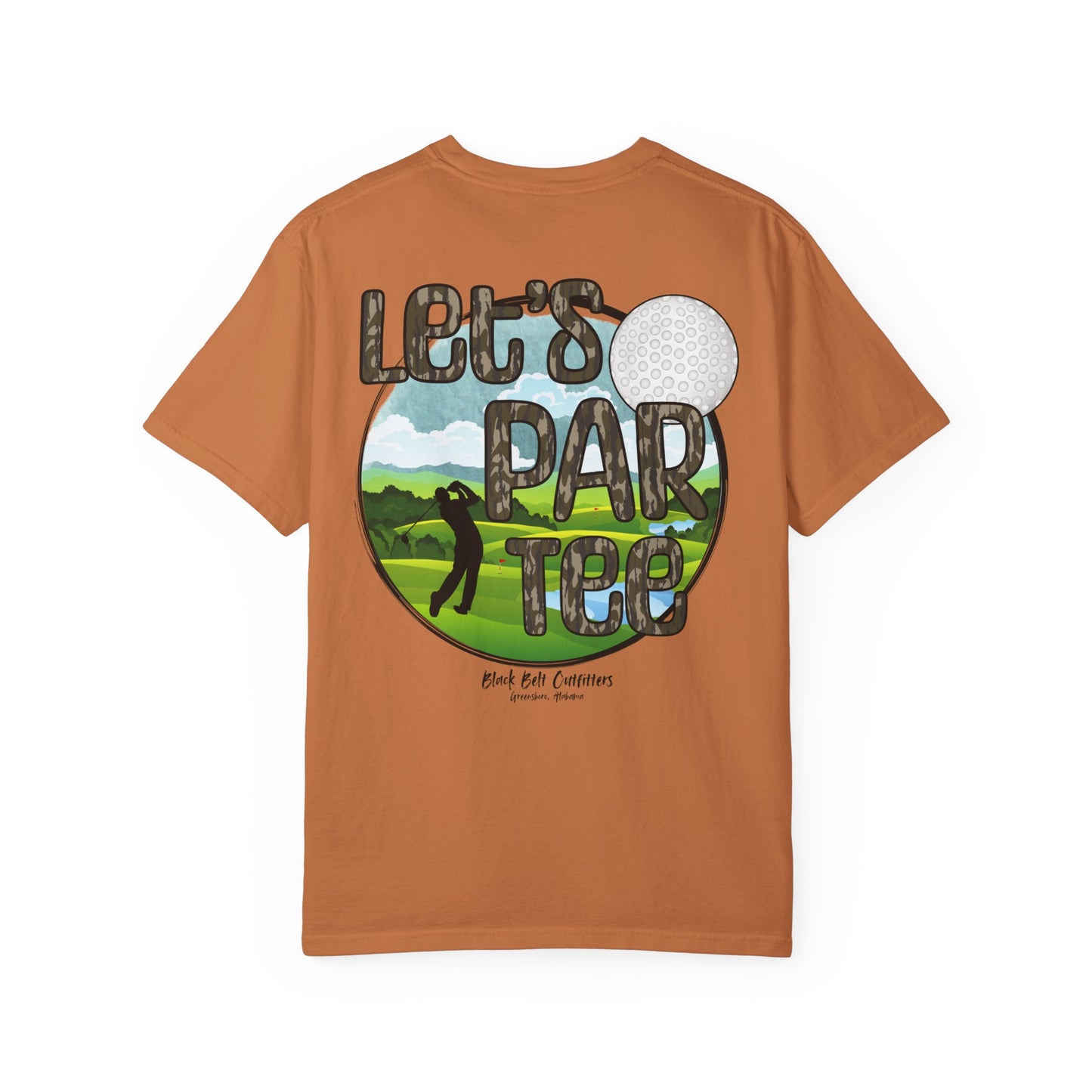 Let's Par Tee, Unisex Cotton Tee, Perfect for Golf Lovers, Gift for Father's Day, Casual Wear, Sports Apparel