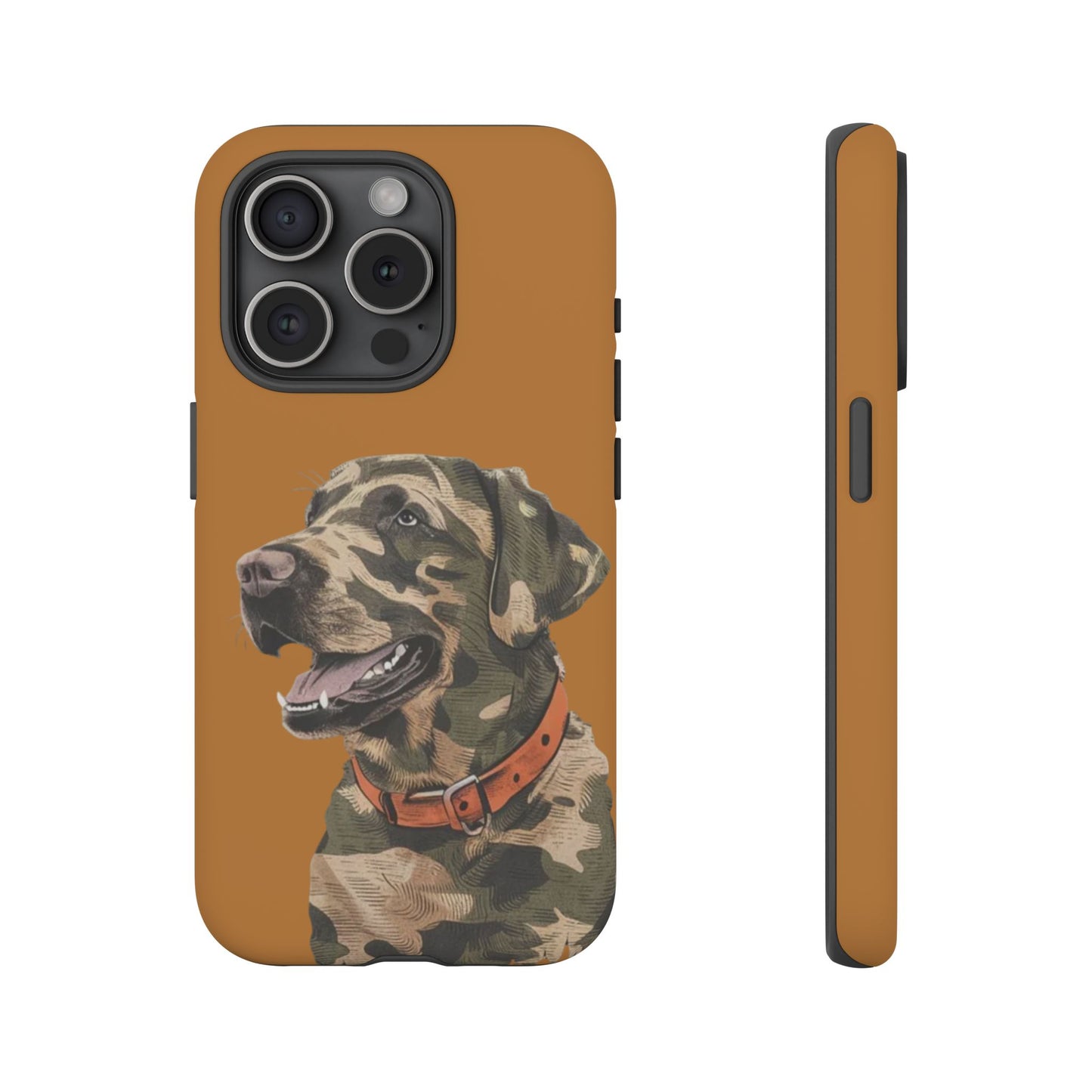 Camo Duck Dog custom design Tough Cases
